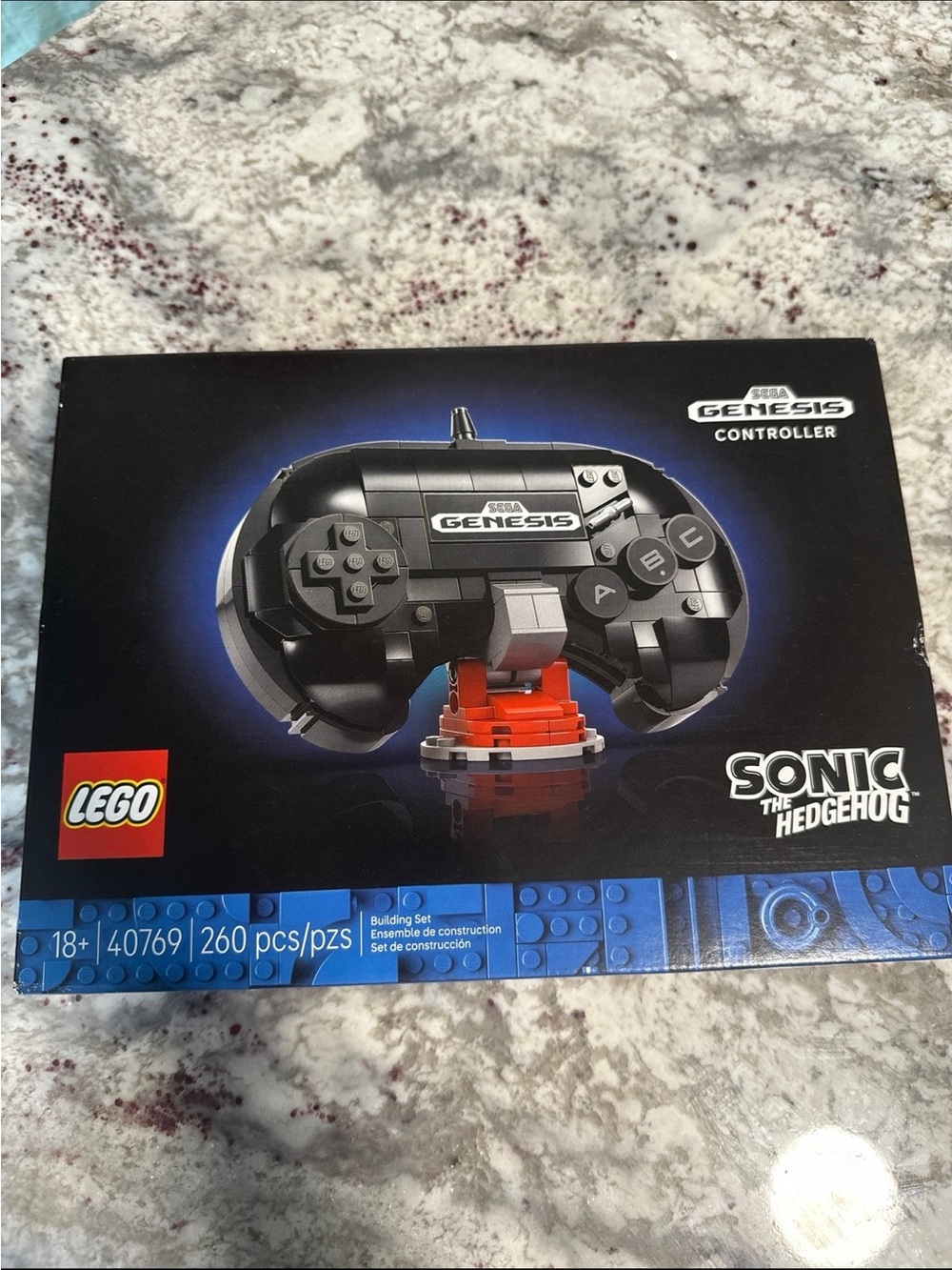 LEGO Sonic the Hedgehog SEGA Genesis Controller Building Set 40769